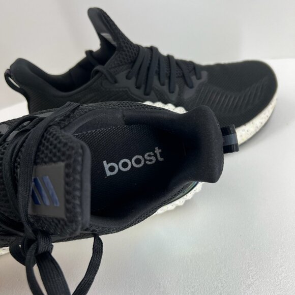 Adidas Alphaboost Running Shoes Men 10 Speckled Iridescent Breathable Core Black main image 4
